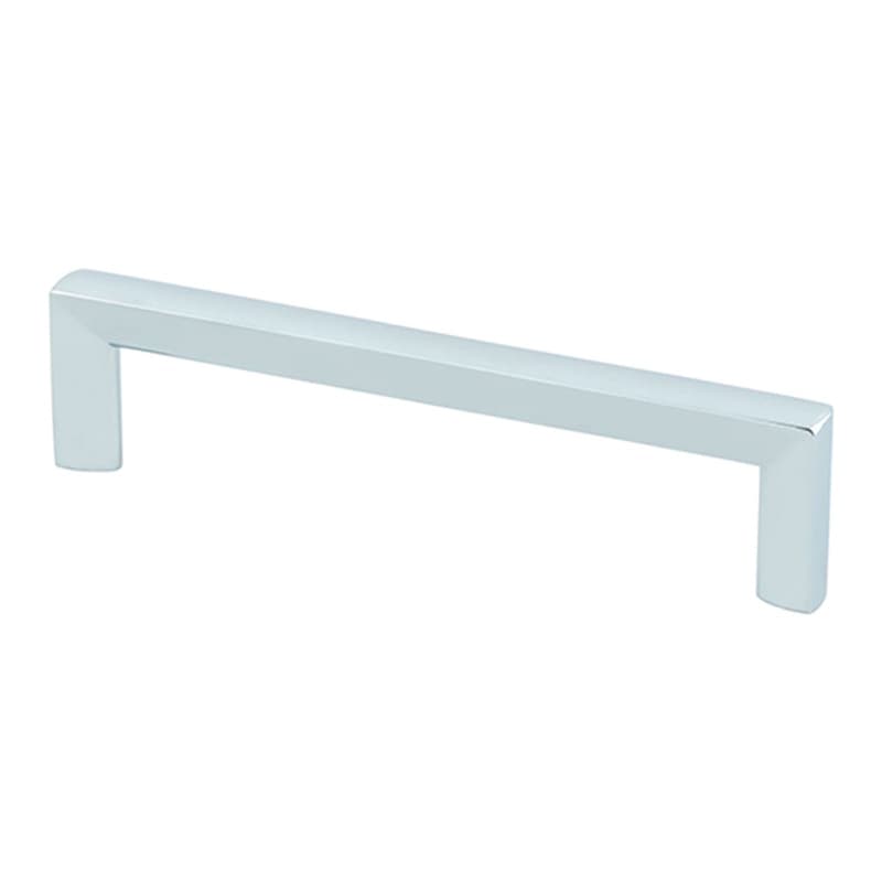 128mm Metro Decorative Bar Pull, Polished Chrome