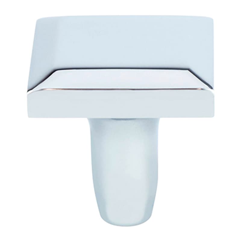 1-3/16" Metro Square Knob, Polished Chrome