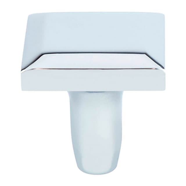 1-3/16" Metro Square Knob, Polished Chrome