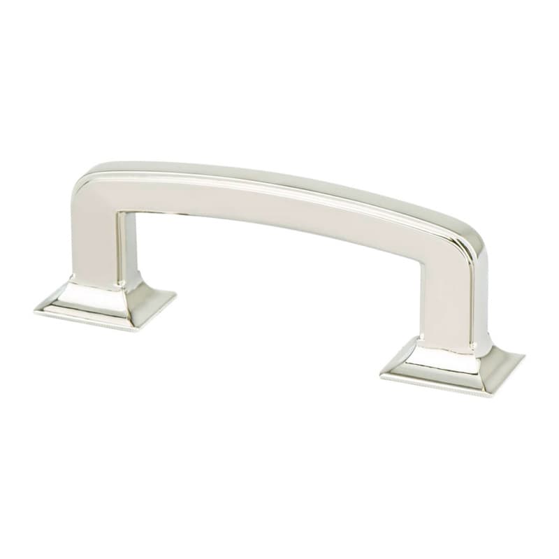 3" Designers Group-10 Handle Pull, Polished Nickel