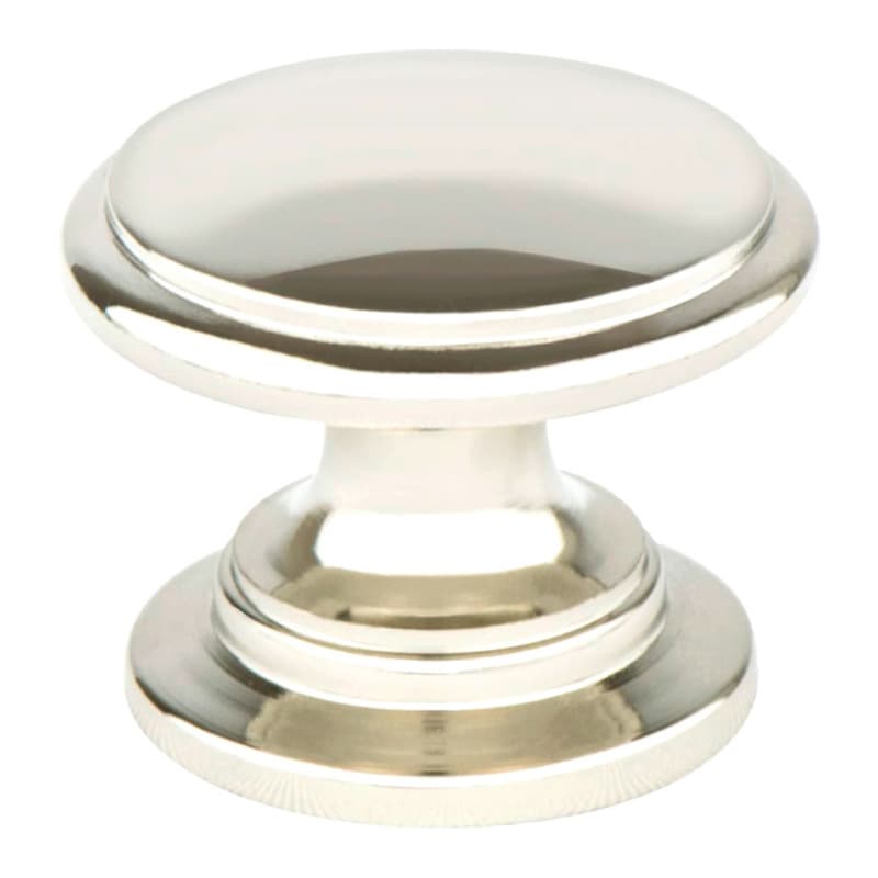 1-1/4" Designers' Group-10 Round Knob, Polished Nickel