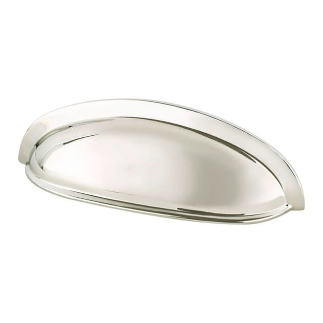 3" Designers Group-10 Cup Pull, Polished Nickel