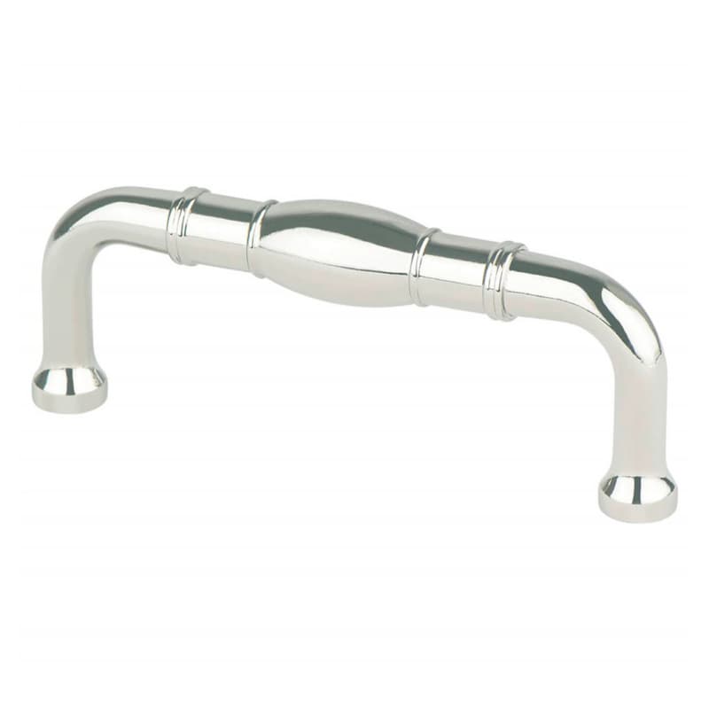 3" Designers Group Ten Forte Pull, Polished Nickel