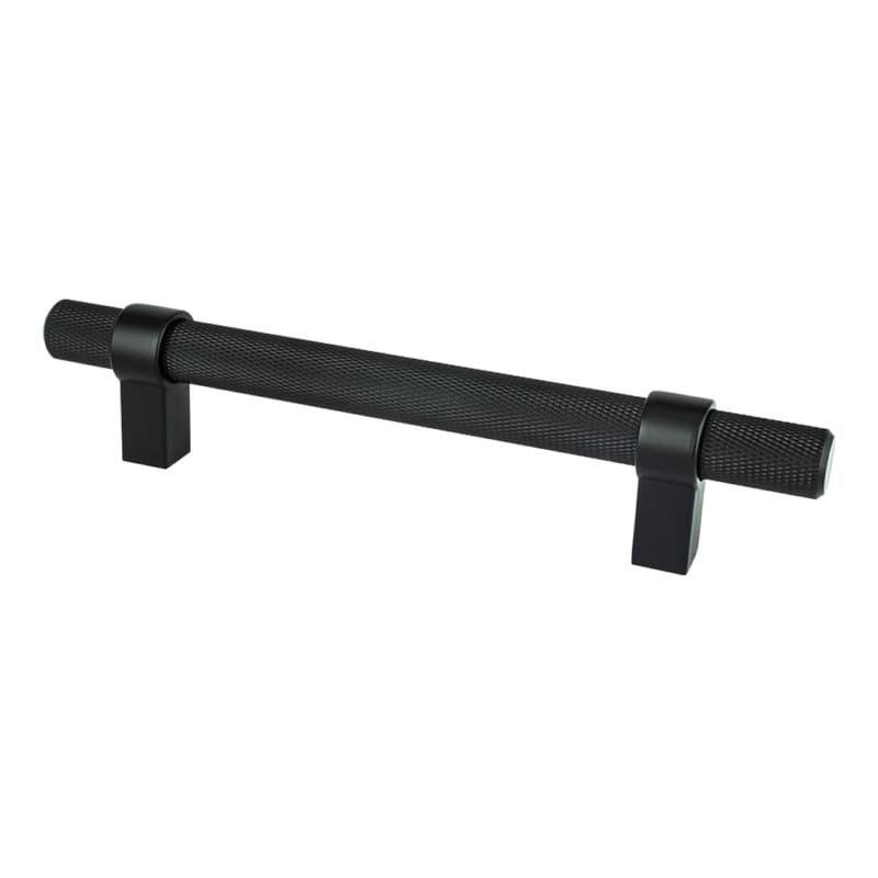 5-1/16" Radial Reign Bar Pull, Matte Black