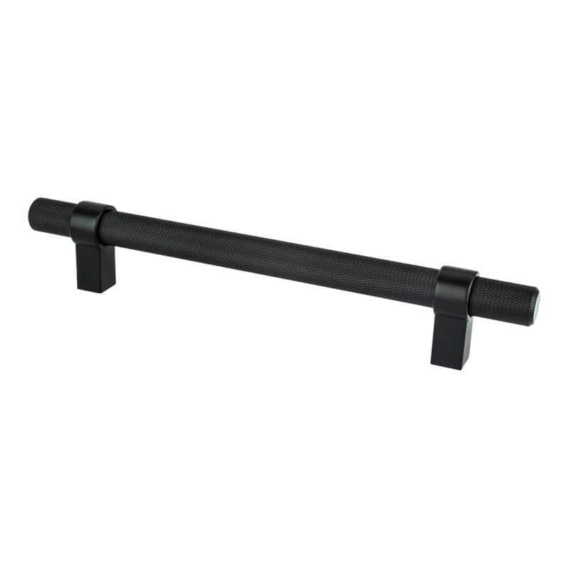 6-5/16" Radial Reign Bar Pull, Matte Black