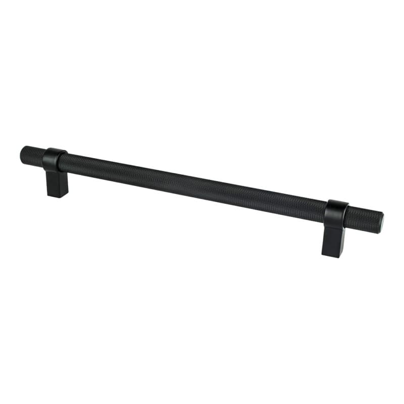 8-13/16" Radial Reign Bar Pull, Matte Black