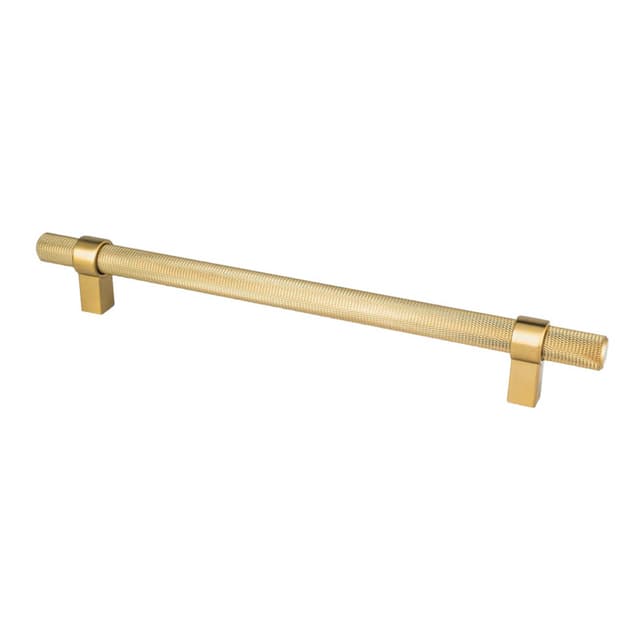 8-13/16" Radial Reign Bar Pull, Modern Brushed Gold