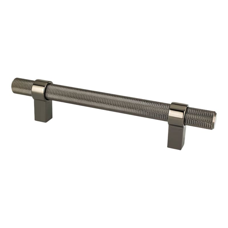 5-1/16" Radial Reign Bar Pull, Black Nickel