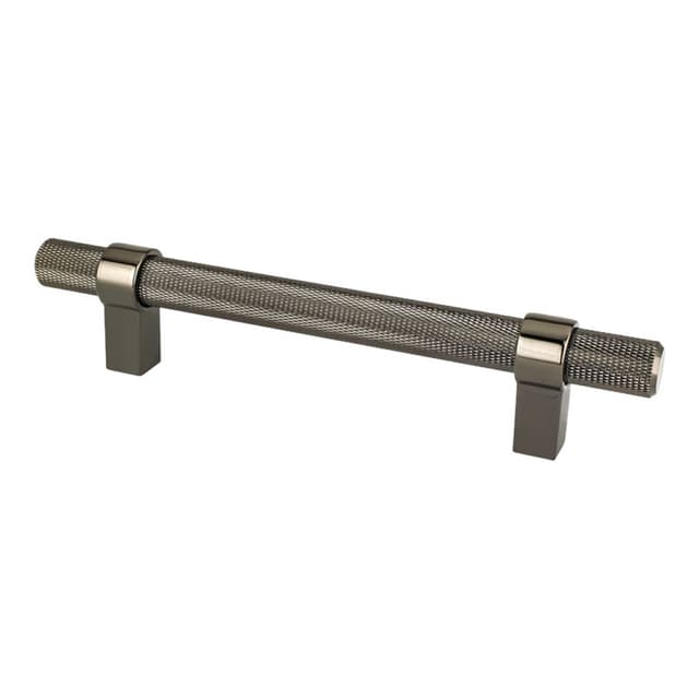 5-1/16" Radial Reign Bar Pull, Black Nickel