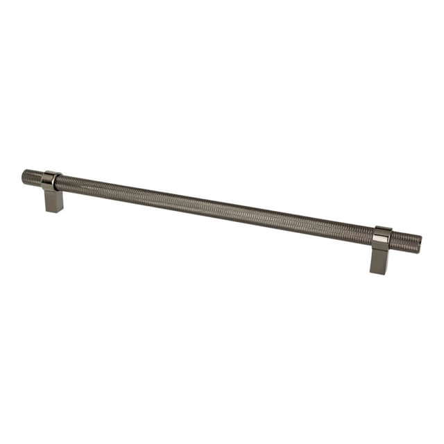 12" Radial Reign Appliance Pull, Black Nickel