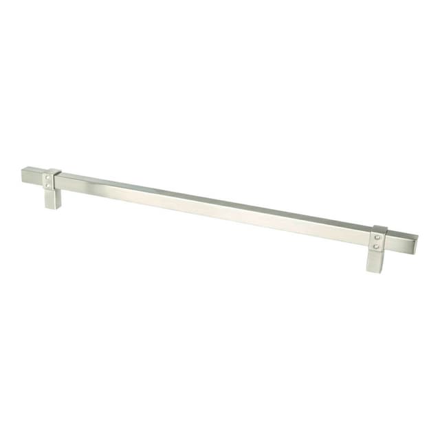 12" Rivet Rebel Appliance Pull, Brushed Nickel