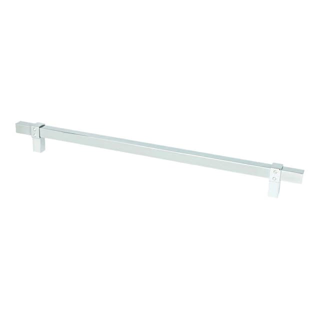 12" Rivet Rebel Appliance Pull, Polished Chrome