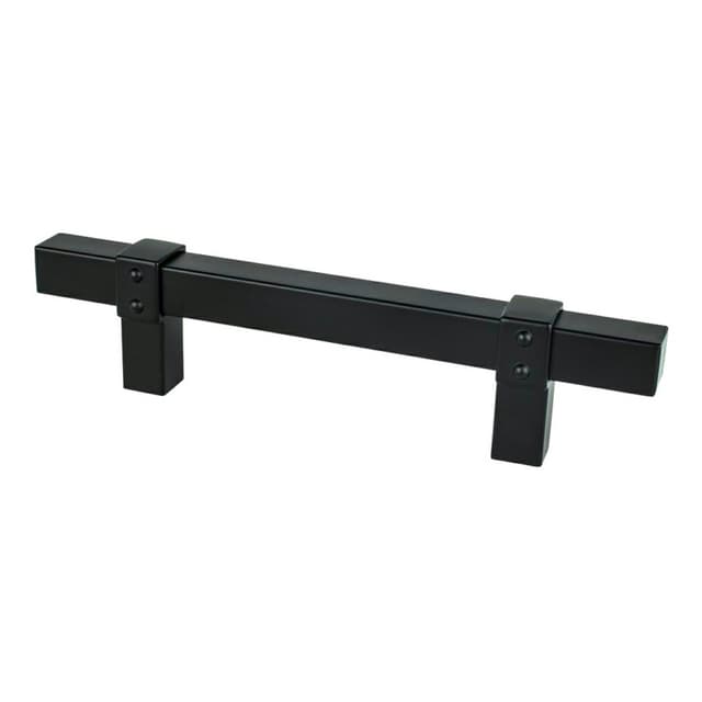 3-25/32" Rivet Rebel Handle Pull, Matte Black