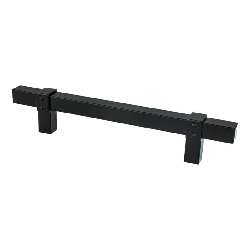 5-1/16" Rivet Rebel Handle Pull, Matte Black