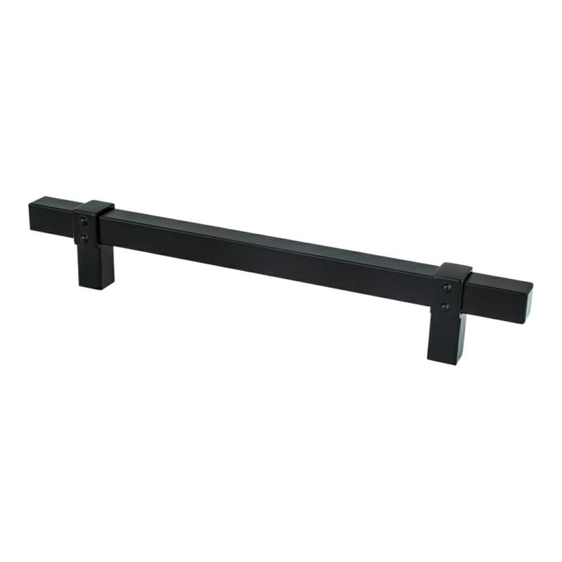6-5/16" Rivet Rebel Handle Pull, Matte Black