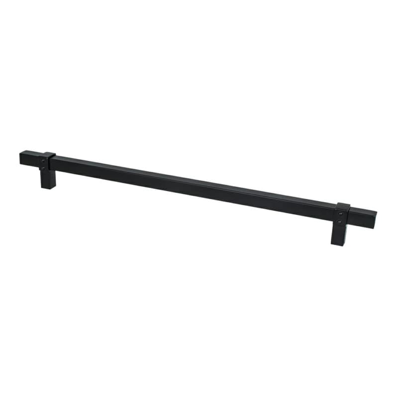 12" Rivet Rebel Appliance Pull, Matte Black