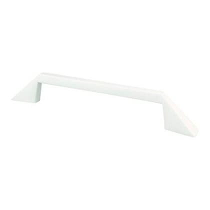 128mm Right Handle Pull, White
