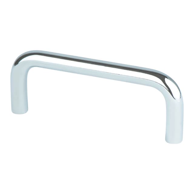 3" Zurich Wire Pull, Polished Chrome, 3-5/16" Length