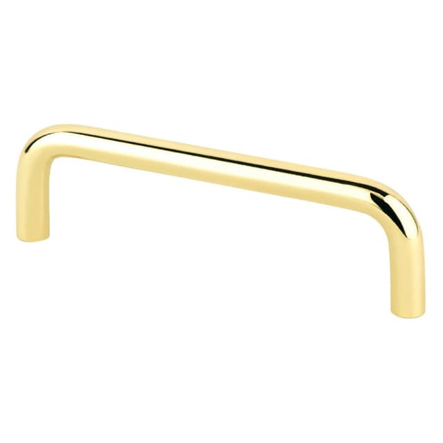 3-25/32" Zurich Wire Pull, Polished Brass, 4-1/16" Length