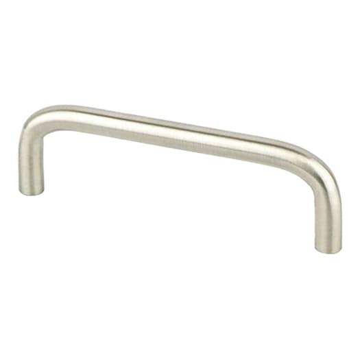 3-25/32" Advantage Steel Wire Pull, Brushed Nickel