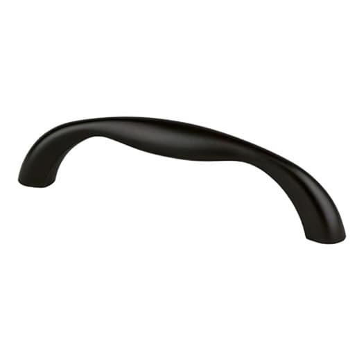 3-25/32" Valencia Rounded Handle Pull, Matte Black