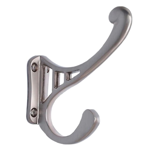4" x 3-1/16" Coat Hook, Polished Brass Finish 10/Box