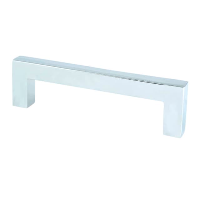 Berenson Modern Square Series Polished Chrome Pull, 9010-4026-P
