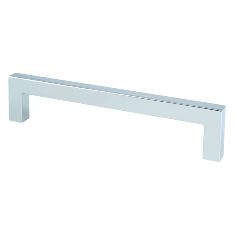 5-1/16" Square Pull, Polished Chrome