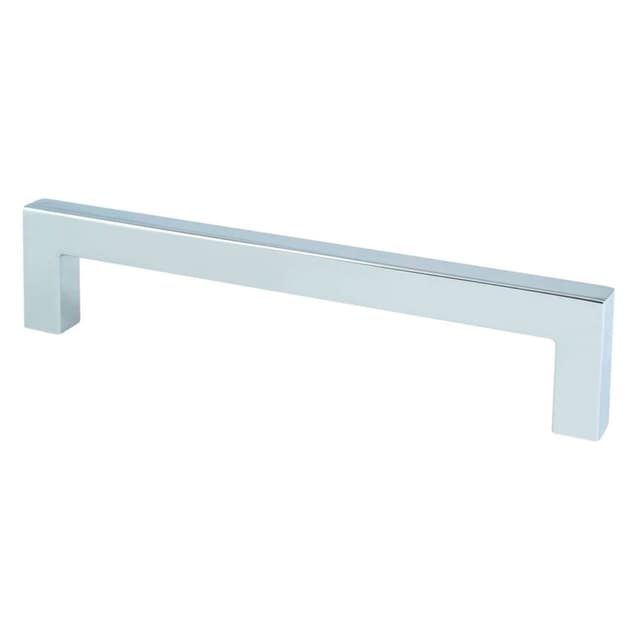 Berenson Modern Square Series Polished Chrome Pull, 9013-4026-P