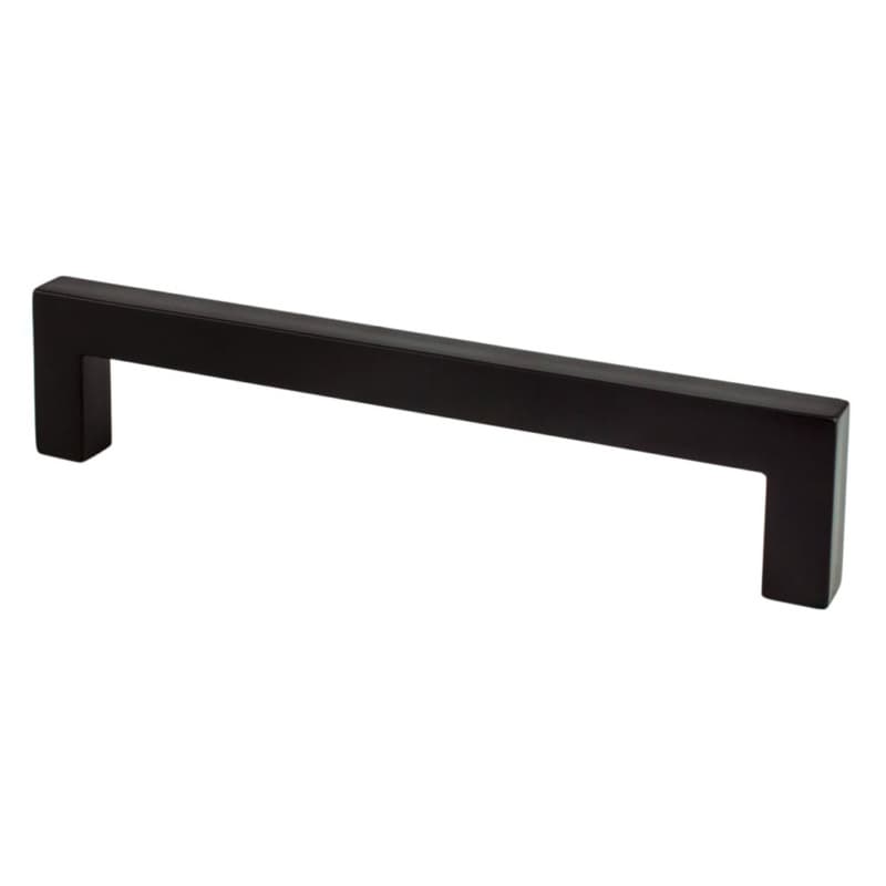 5-1/16" Square Pull, Matte Black