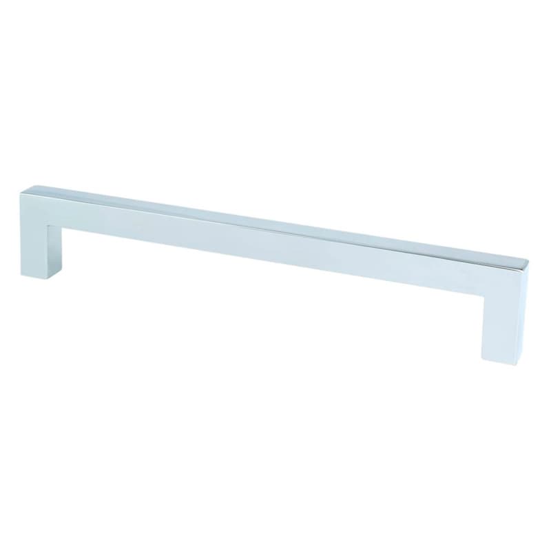 6-5/16" Square Pull, Polished Chrome