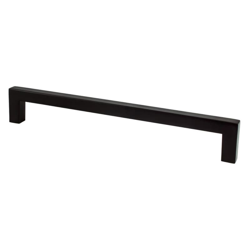 7-9/16" Square Pull, Matte Black