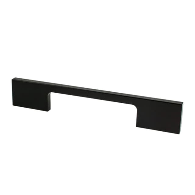 3-25/32" Contemporary Advantage Two Rectangle Pull, Matte Black