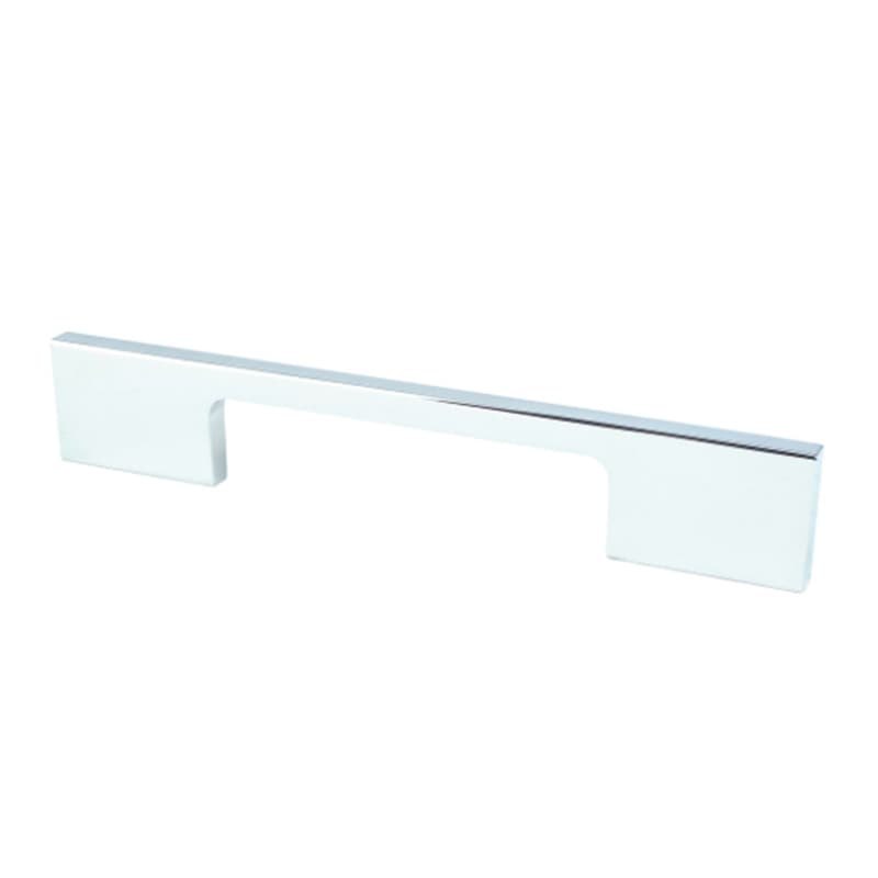 3-25/32" Contemporary Advantage Two Rectangle Pull, Polished Chrome