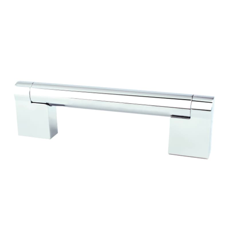 3-25/32" Contemporary Advantage Three Bar Pull, Polished Chrome