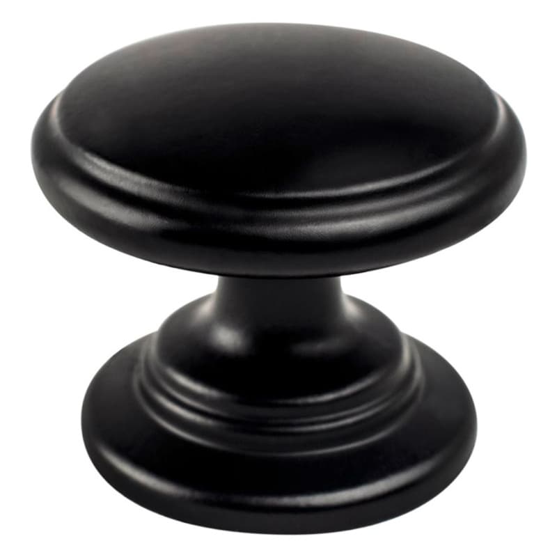 1-3/16" Advantage-2 Tiered Knob, Matte Black