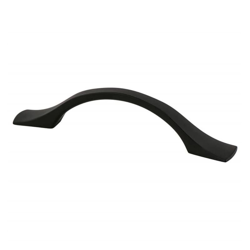 96mm Echo Handle Pull, Matte Black, 5-9/16" Length