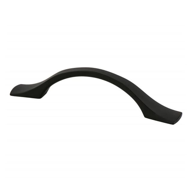 96mm Echo Handle Pull, Matte Black, 5-9/16" Length