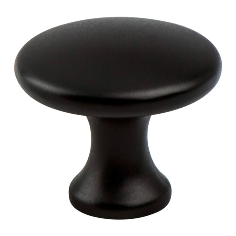 29mm Advantage Plus-7 Round Knob, Black