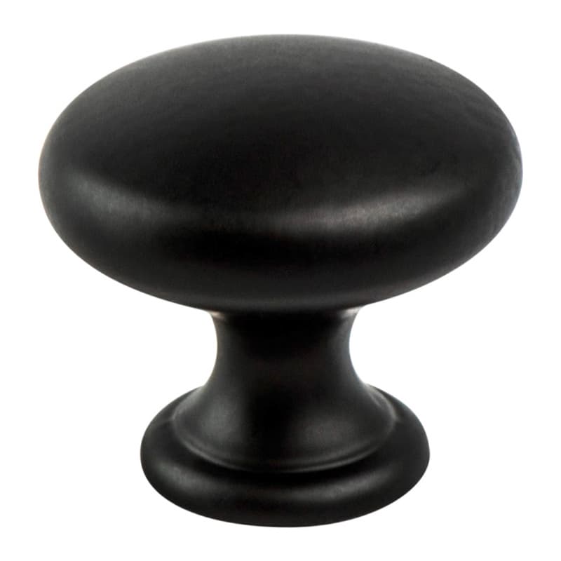 31mm Advantage Plus-7 Round Knob, Black