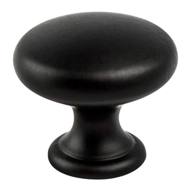 31mm Advantage Plus-7 Round Knob, Black