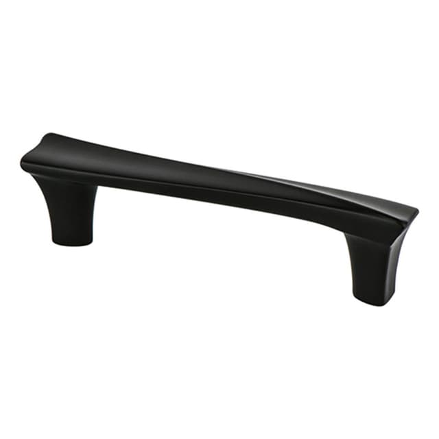 96mm Fluidic Handle Pull, Black, 4-11/16" Length