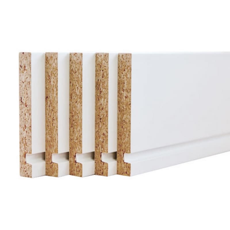 DuraWrap Drawer Side Material, 9/16" Groove, 1/2" Thick, 5" x 96", White