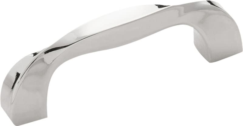 3" Twist Handle Pull, Polished Nickel (10/Box)