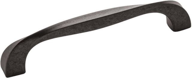 5-1/16" Twist Handle Pull, Black Iron (10/Box)