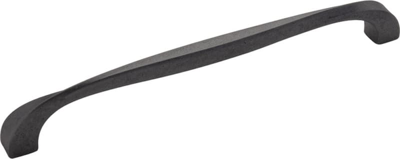 8-13/16" Twist Handle Pull, Black Iron (5/Box)