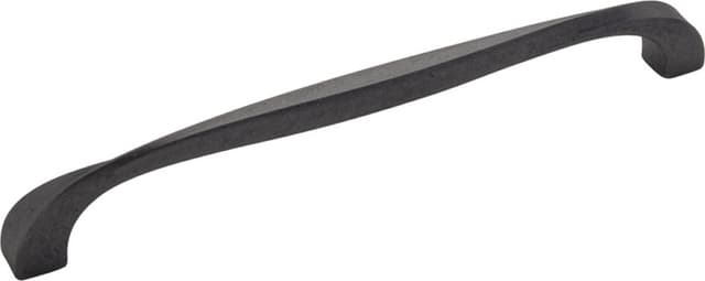 8-13/16" Twist Handle Pull, Black Iron (5/Box)