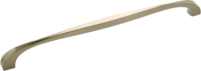 12" Twist Handle Pull, Elusive Golden Nickel (5/Box)