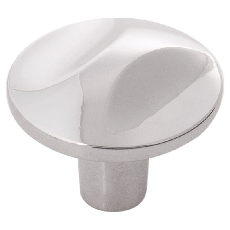 1-1/4" Crest Cabinet Knob, Chrome (10/Box)