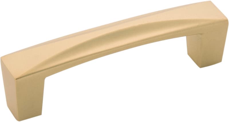 3" Crest Handle Pull, Flat Ultra Brass (10/Box)